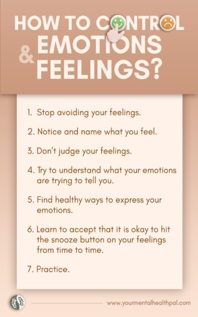 How to control your emotions and feelings