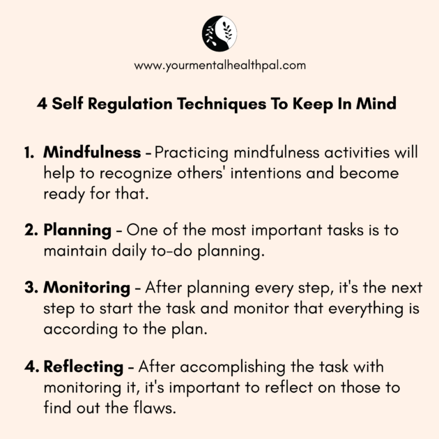 4 Self-regulation Techniques To Keep In Mind