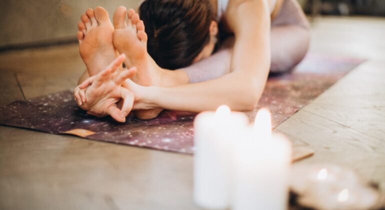 Yoga Practice with Aromatherapy
