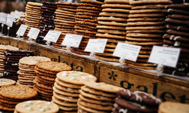 variety of cookies 