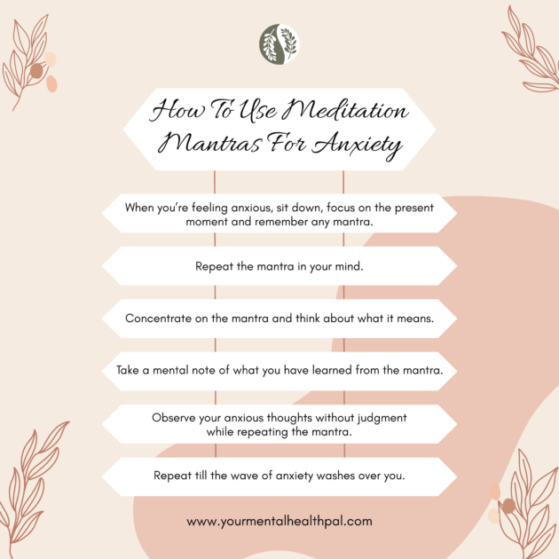Meditation mantras for anxiety