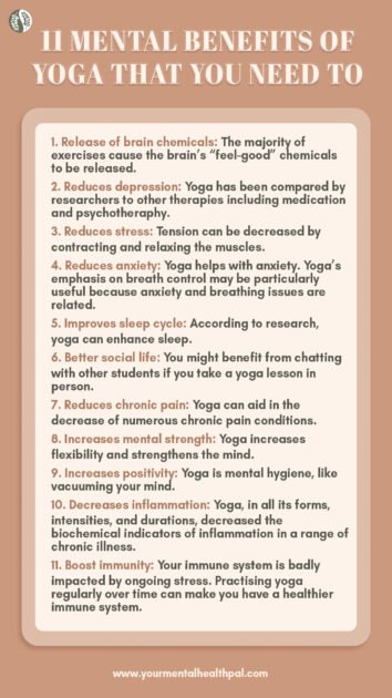 mental benefits of yoga
