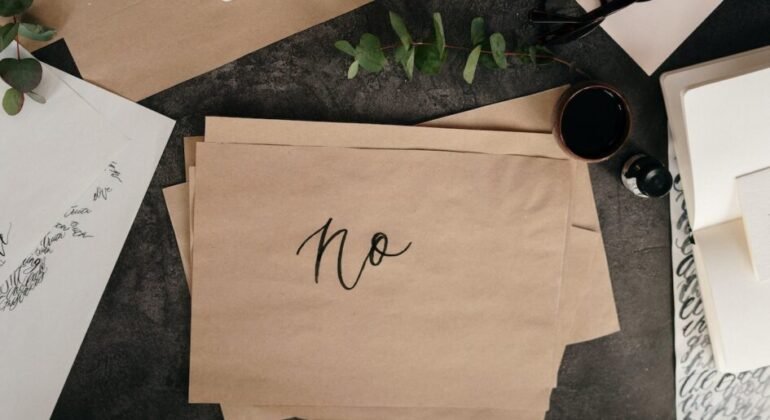 how to say no